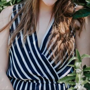 Striped Jumpsuit MUST SELL TODAY